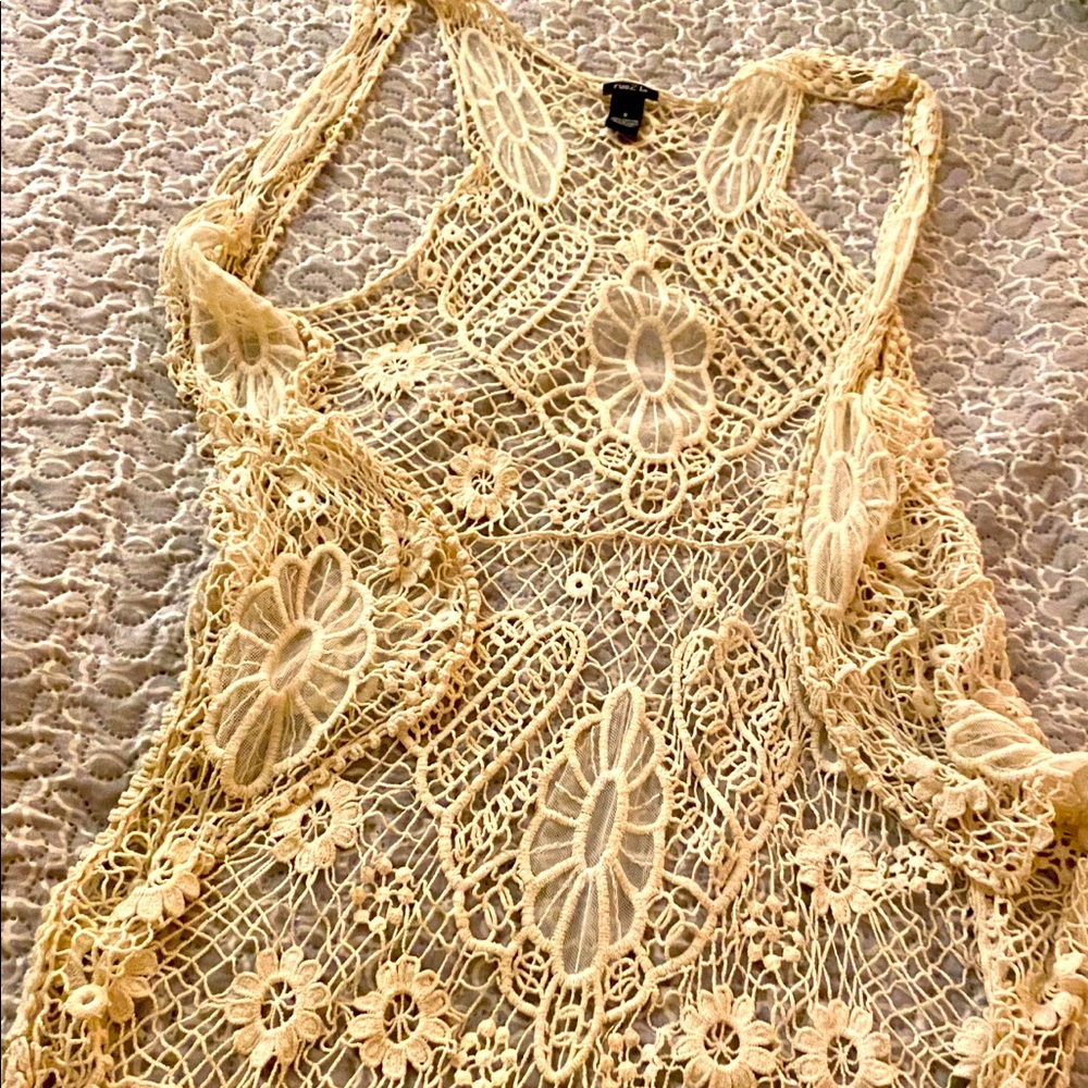 Size Small Lace Cardigan from Rue 21